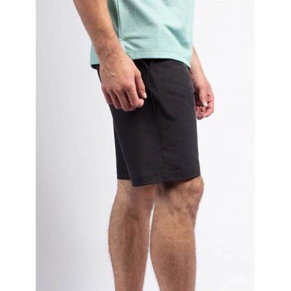 Travis Mathew Beck Shorts Black 81% polyester, 13% cotton, 6% spandex Size 38 - Picture 4 of 11